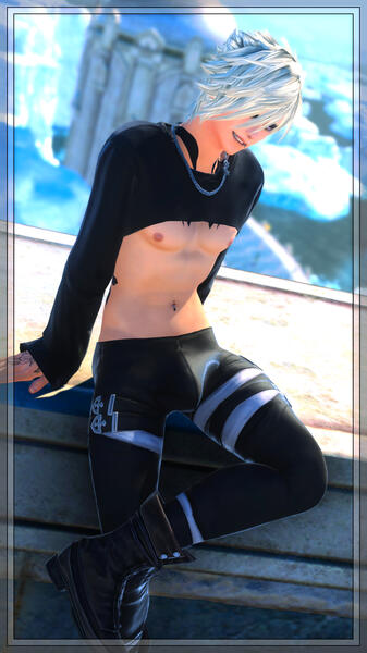 Casual Pin-Up